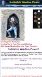 Mobile Screenshot of kabbalahwisdompower.com